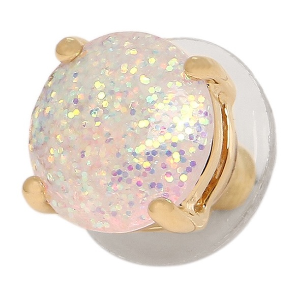 Kate Spade Opal Glitter Stud Earrings - Picture 2 of 6